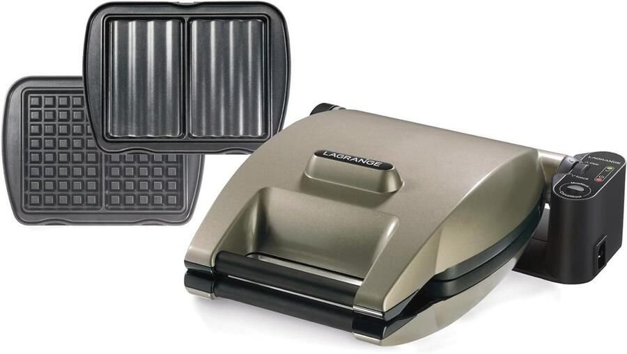 Premium Wafelijzer voor Perfecte Wafels en Sandwiches