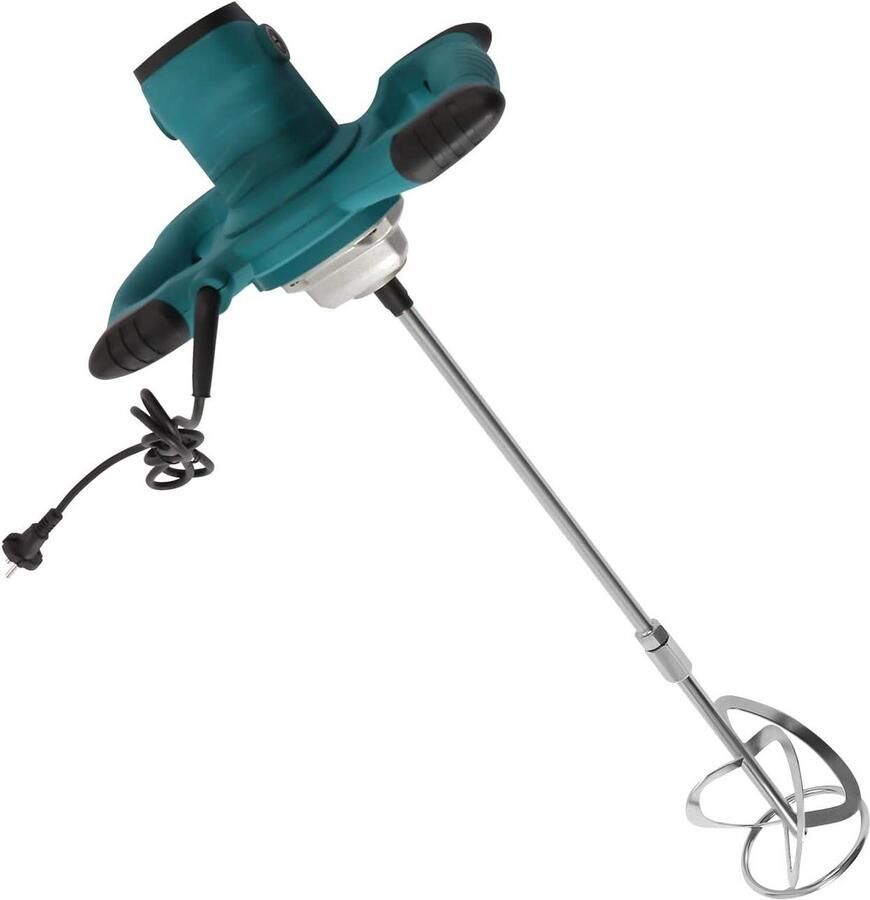 Professional Stirrer 2100W Hand Mixer Concrete Mixer 6 Speed Adjustable Concrete Mixer for Paint Plastering Screed Liner Gypsum Stirrer Carrot Concrete Mixer