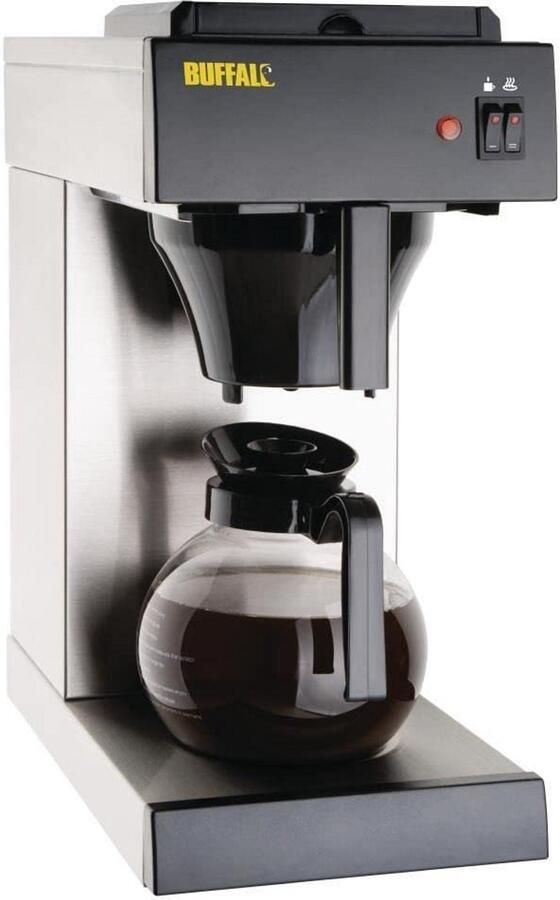 Professioneel Filterkoffiezetapparaat 2L RVS Handmatig Vullen Temperatuurregeling