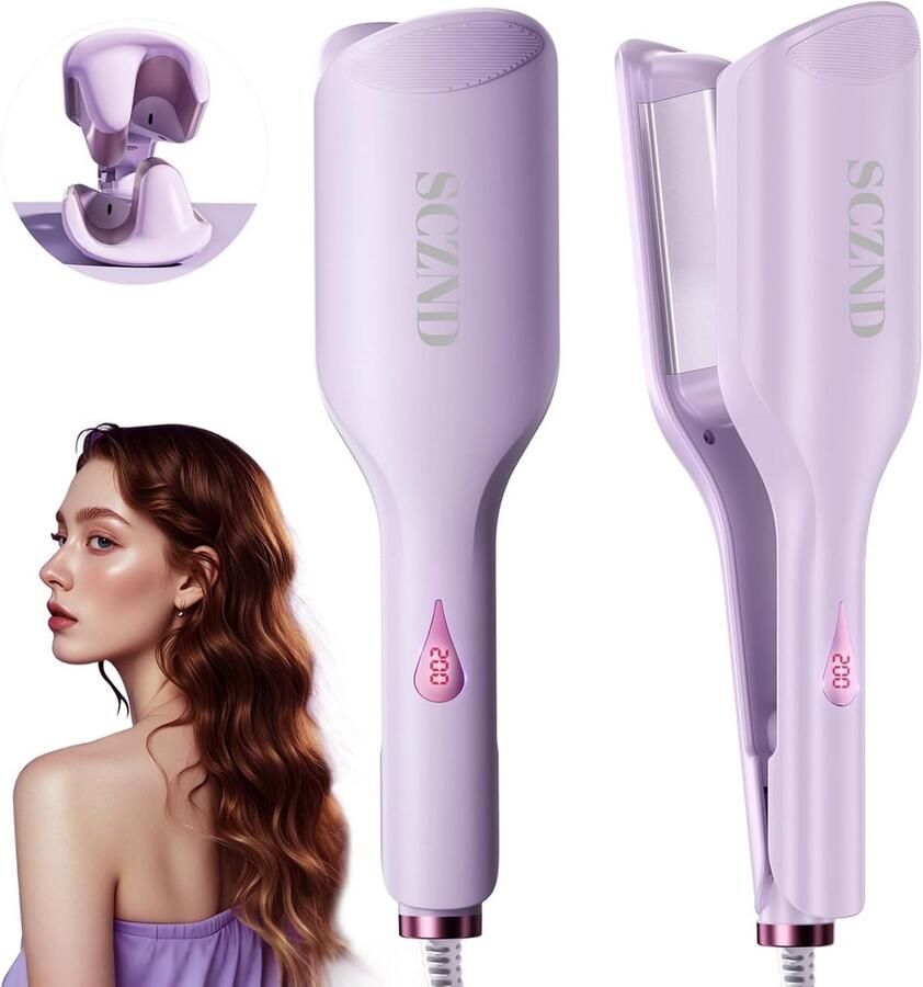 Professioneel Wafeleisen voor Diepe Golven 32mm Snel Verwarmend 11 Temperatuurstanden