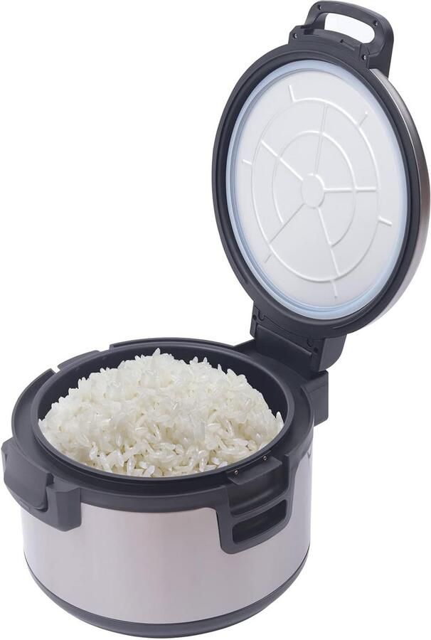 Professionele 19L Rijstkoker en Warmhoudfunctie voor Restaurant en Thuisgebruik