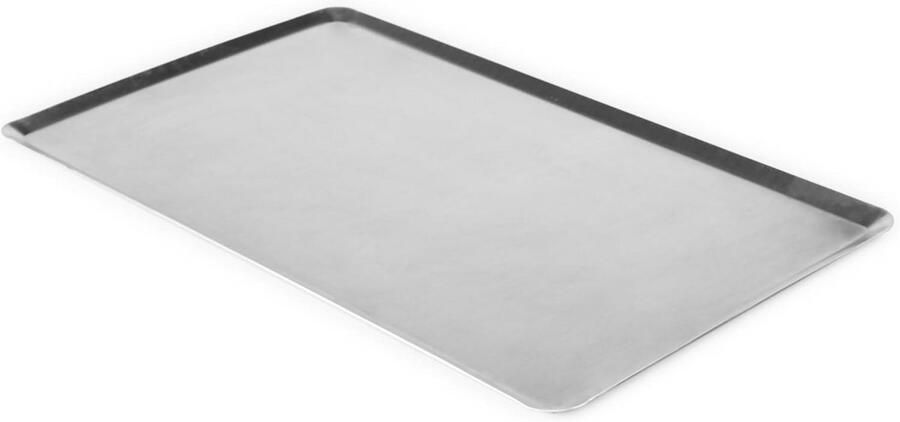 Professionele Aluminium Bakplaat 60x40 cm met 1 cm Rand Oven- en Bakvorm