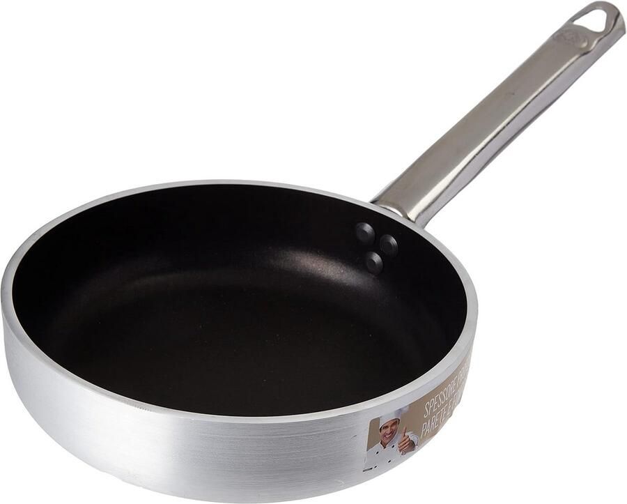 Professionele Koekenpan Aluminium Antiaanbaklaag 20 cm Dikke Bodem