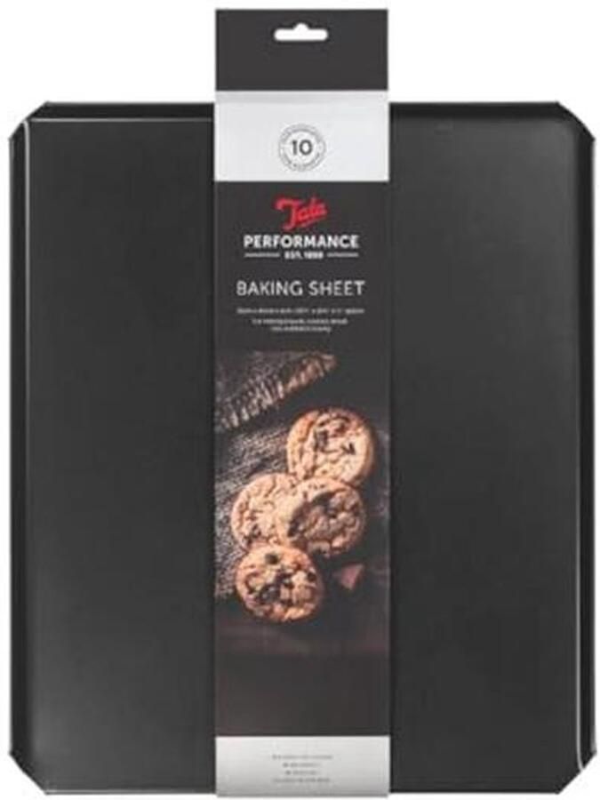 Professionele Bakplaat van Koolstofstaal met Antiaanbaklaag Ideaal voor Bakken en Roosteren 35.5 x 42 x 1 cm