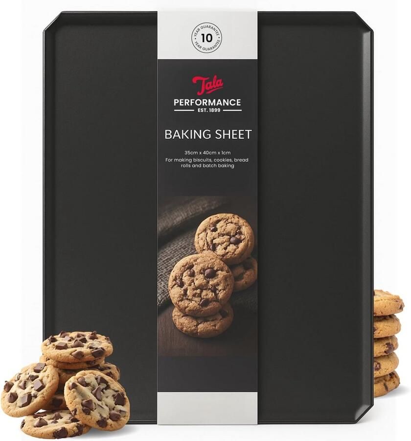 Professionele Bakplaat van Koolstofstaal met Antiaanbaklaag Ideaal voor Bakken en Roosteren 35.5 x 42 x 1 cm