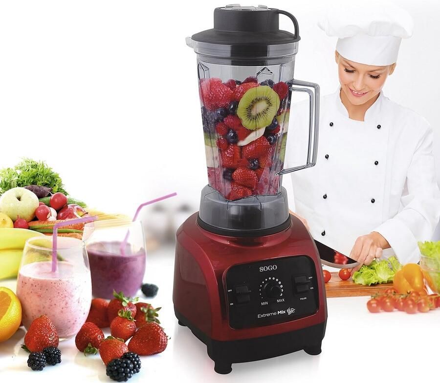 Professionele Blender 1800W met 2L BPA-vrije Kruik