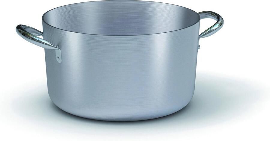 Professionele braadpan met 2 handgrepen aluminium 32 cm