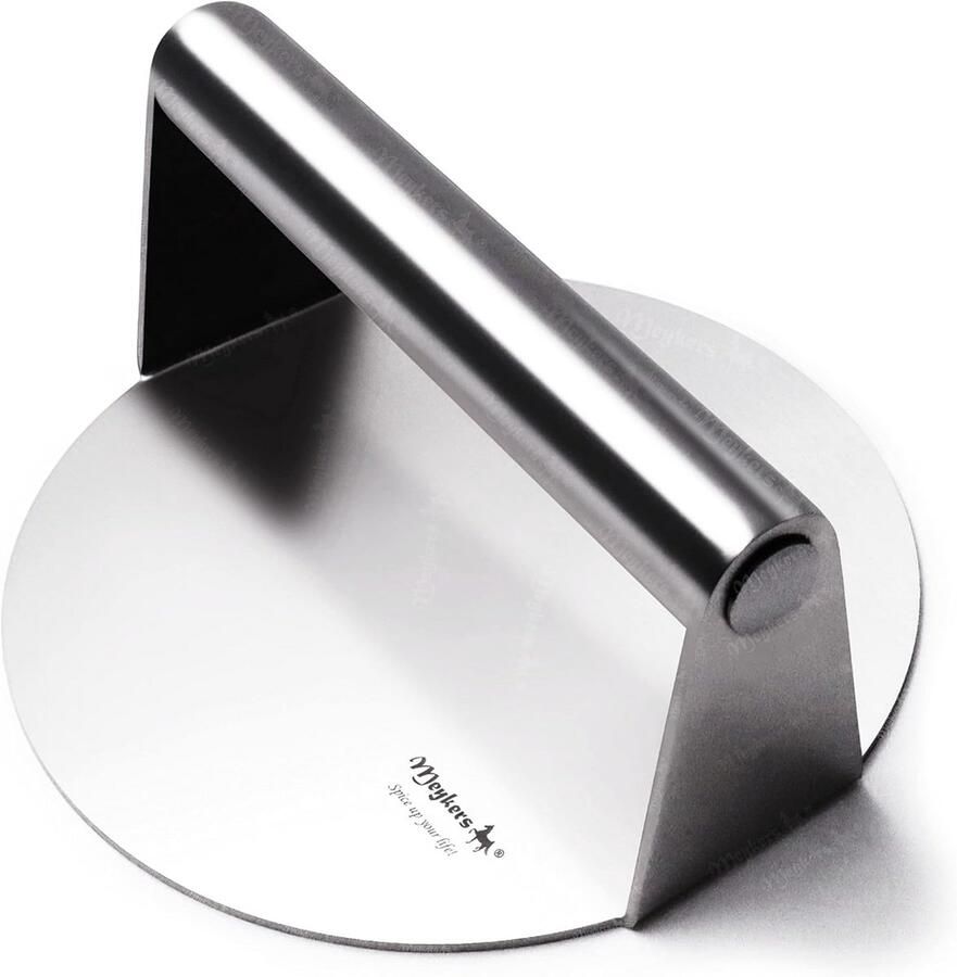 Professionele Burgerpers RVS Platte Smash Burger Smasher voor Grillen en Bakken