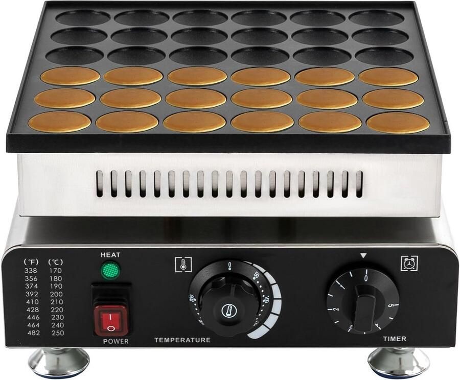 Professionele Elektrische Mini Pannenkoekenmachine voor Restaurants en Horeca