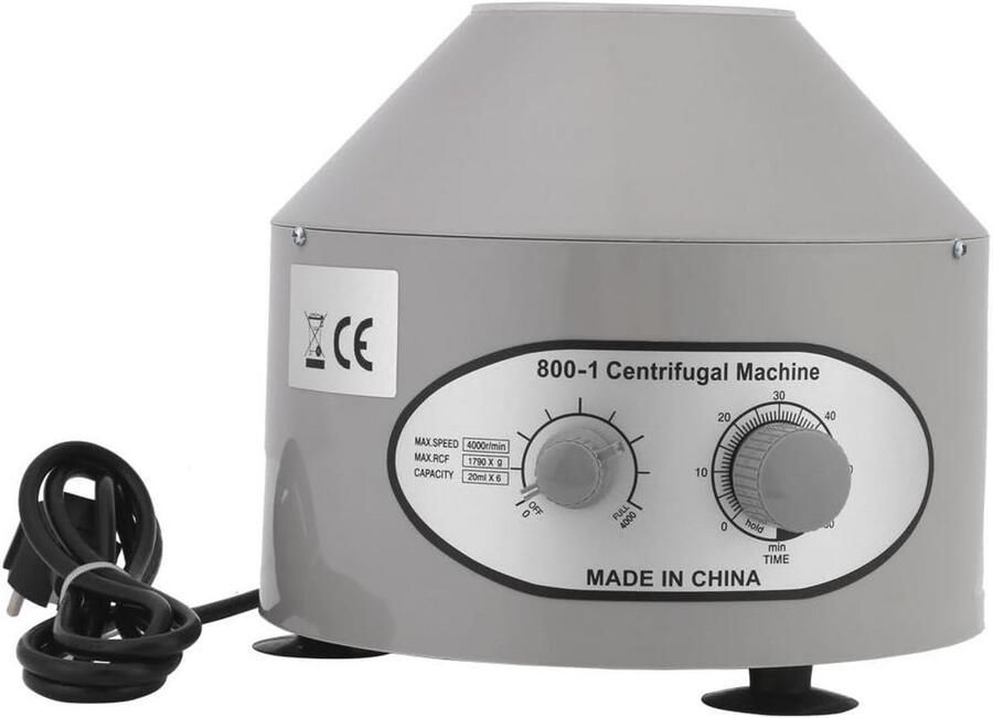 Professionele elektrische sapcentrifuge met verstelbare snelheid en timer voor laboratoria
