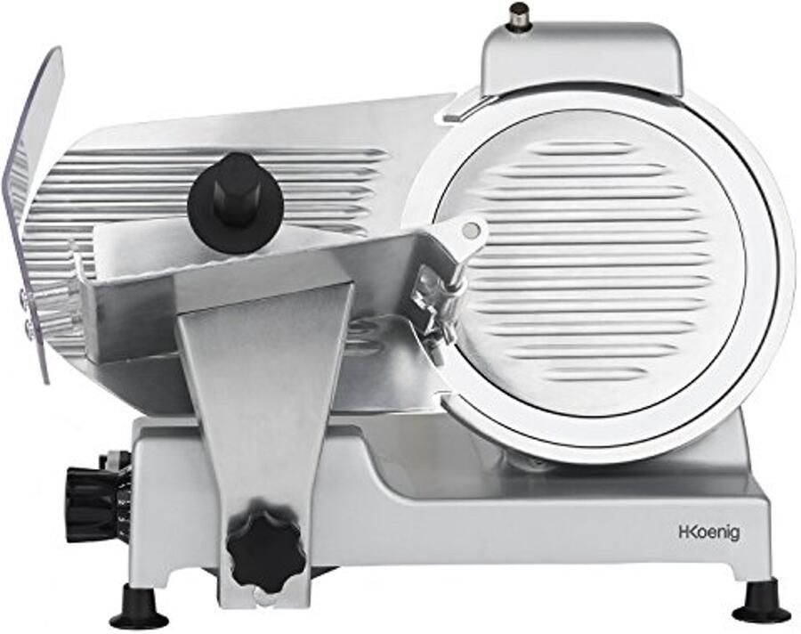 Professionele Elektrische Snijmachine voor Vlees en Kaas met Verstelbare Snijdikte