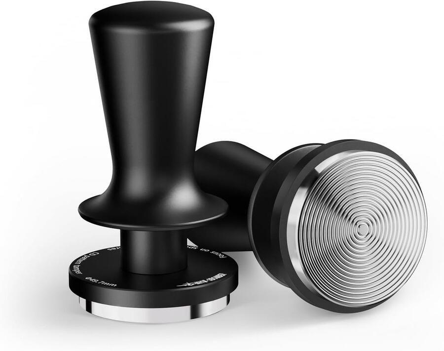 Professionele Espresso Tamper 49.7 mm met Automatische Drukinstelling voor Filtermachines