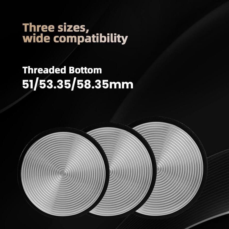 Professionele Espresso Tamper 54mm Zelfnivellerend Koffiezetapparaat Accessoire