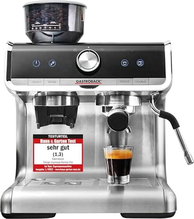 Professionele espressomachine voor heerlijke koffiespecialiteiten
