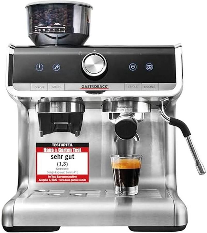 Professionele espressomachine voor heerlijke koffiespecialiteiten