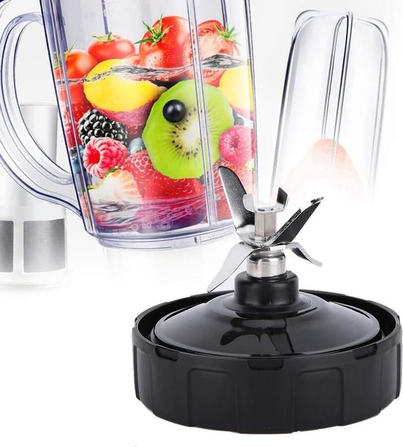 Professionele Extractor Blade Juicer Accessoires voor Nutri Blender Vervangende Onderdelen 6 en 7 Vinnen Geschikt voor modellen