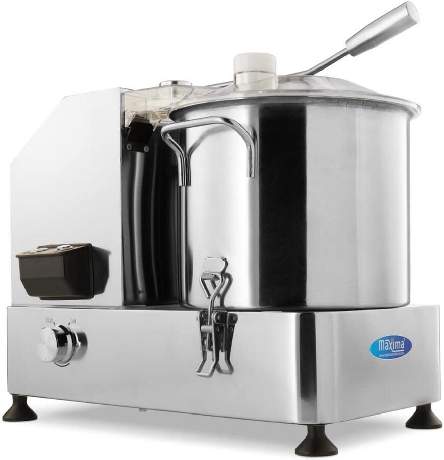 Professionele Foodprocessor Cutter Ijzersterk RVS 9 Liter Capaciteit