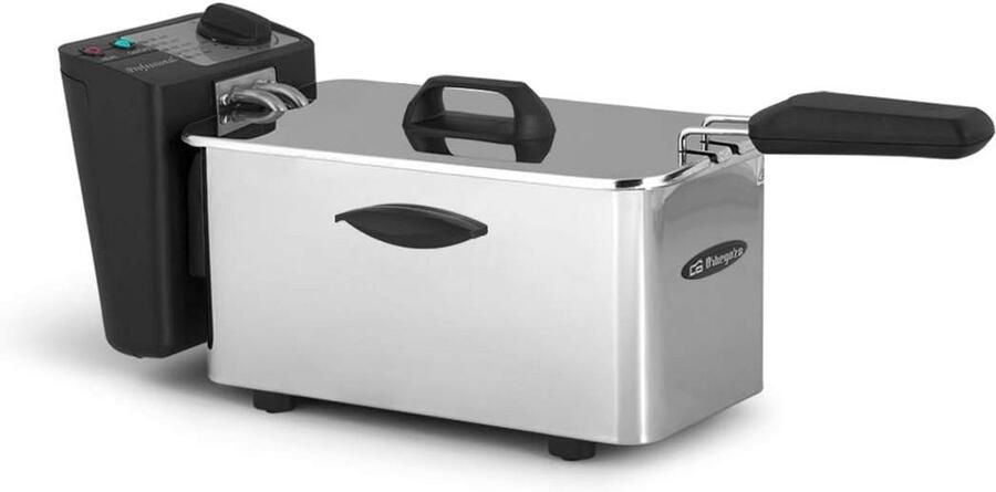 Professionele Friteuse Frituurpan Lekkere Snacks Instelbare Thermostaat 35 Liter Roestvrij Staal