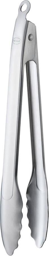 Barbecuetang Grilltang Keukentang Kooktang Koken Grillen Serveren Gepatenteerd Eénhands Systeem 30 cm Zilver