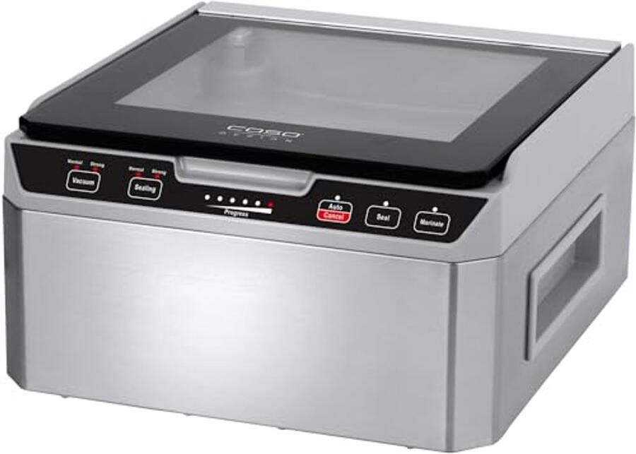 Professionele Kamervacuümverpakker met Instelbare Vacuüm- en Lastijd 3L Capaciteit en 70L min Pump