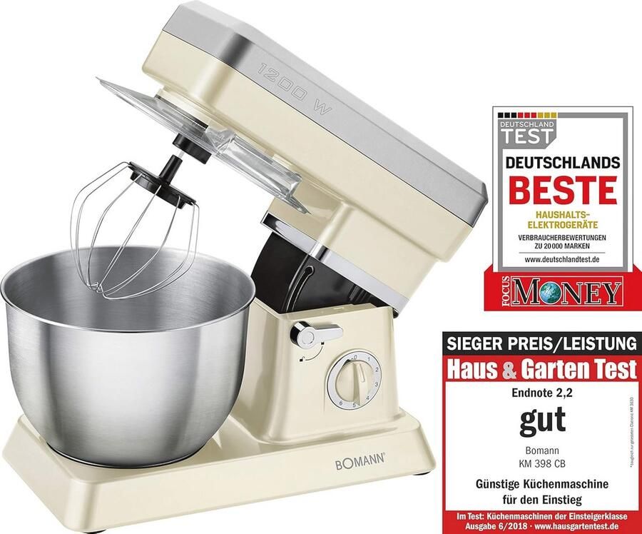 Professionele Kneedrobot Multifunctionele Broodkneder met 8 Snelheden 1200W Ideaal voor Perfect Deeg