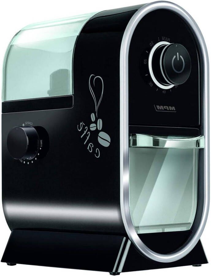 Professionele koffiemolen stalen maalsysteem 17 maalgraadinstellingen 60 g min koffie voor alle koffiezetapparaten timer inhoud 60 g 100 W