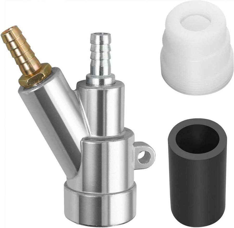 Professionele lucht zandstraalpistool set met 8mm carbide nozzle voor abrasieve zandstraalwerkzaamheden en onderdelen van zandstraalcabines