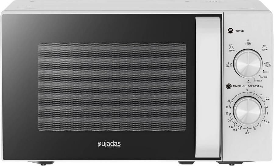 Professionele Magnetron met Grillfunctie 20L voor Horeca RVS