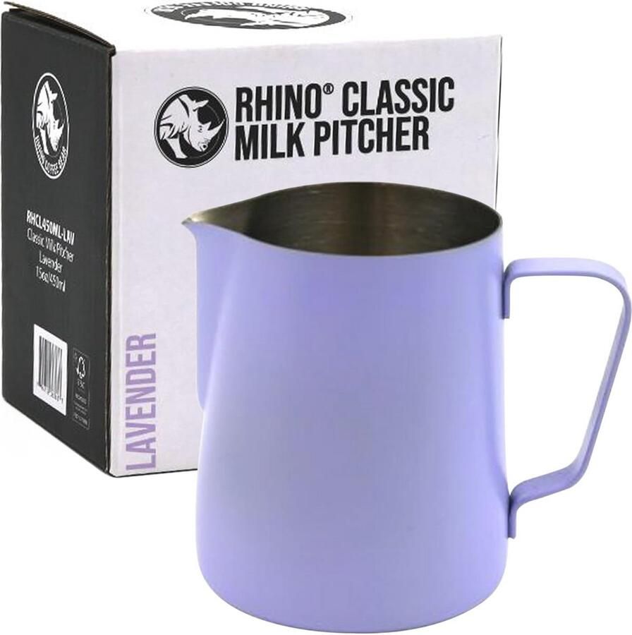 Professionele Melkkan 450ml Roestvrij Staal voor Latte en Cappuccino