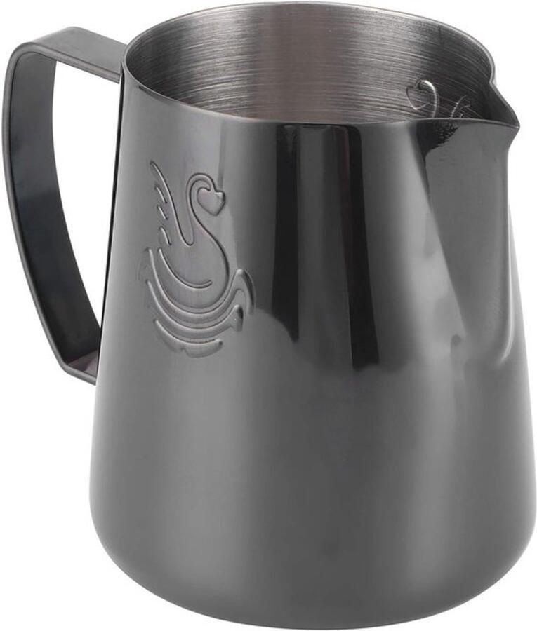 Professionele Melkopschuimer van RVS 400 ml voor Perfecte Cappuccino en Latte Art