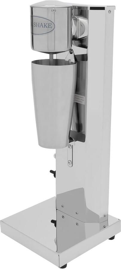 Professionele Milkshake Machine Drankmixer Apparaat Snelle Drankbereiding Dubbele Schijf Mixer 650 ml Beker Zilver