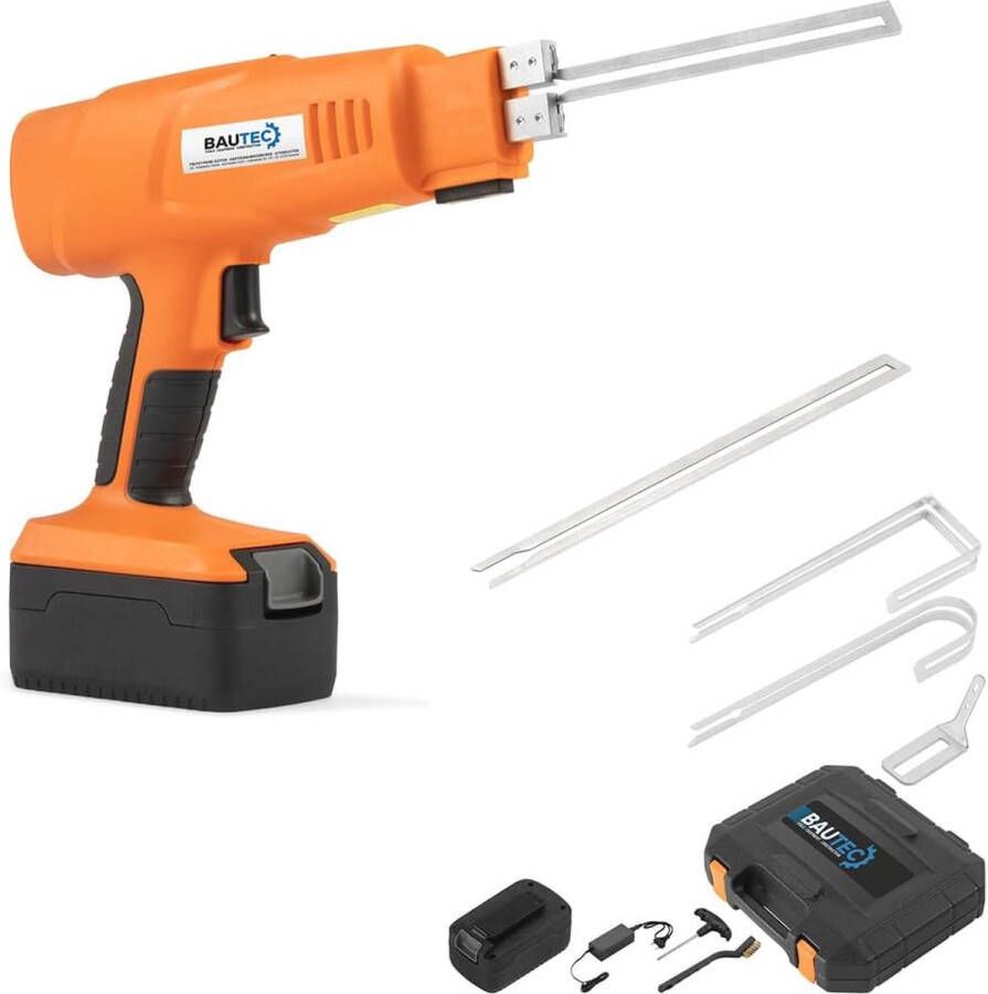 Professionele piepschuimsnijder met accu 200W 2 accu's en accessoires voor precisie sneden