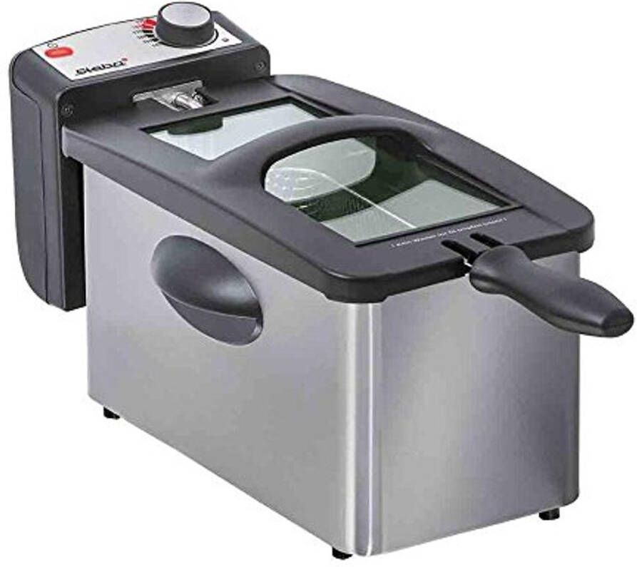 Professionele roestvrijstalen friteuse met 3 liter capaciteit