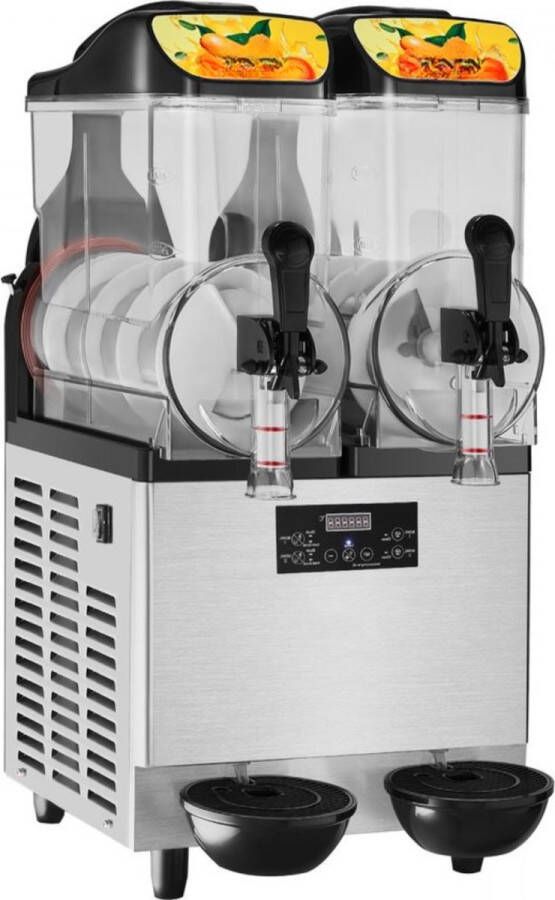 Professionele Slush Machine Smoothie Machine -24L 500W RVS Inc. Accesoires
