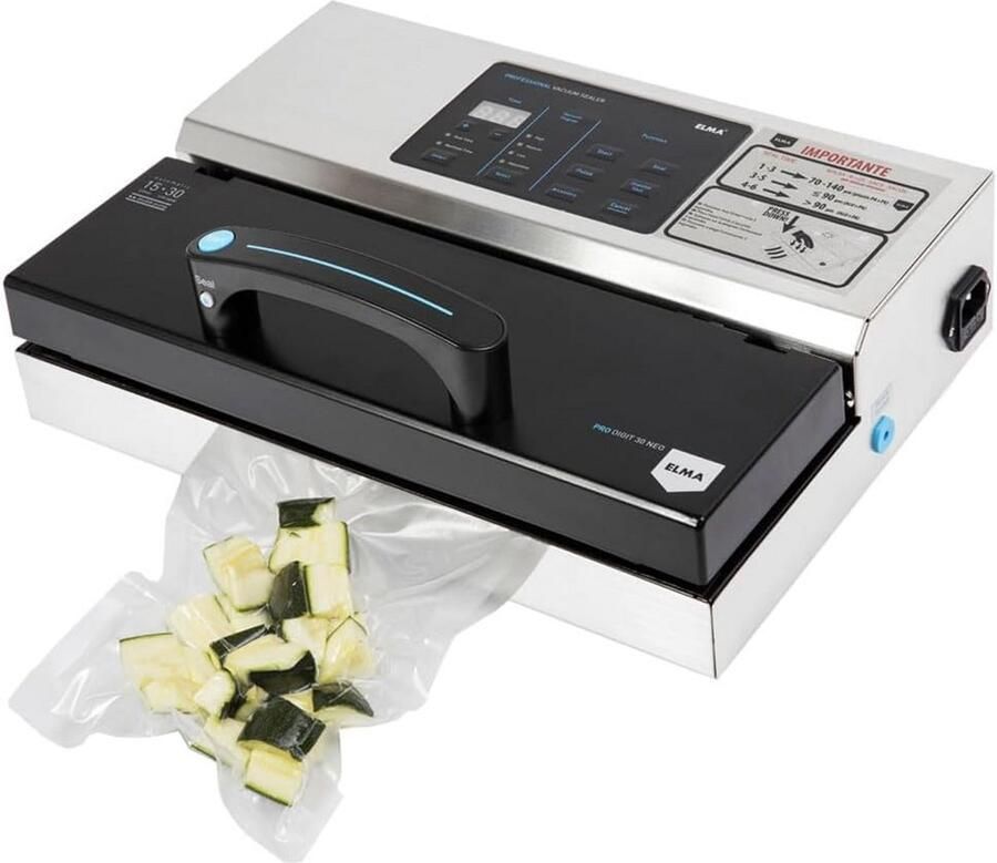 Professionele Vacuümsealer met Dubbele Pomp en 10 Zakken