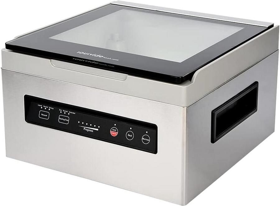 Professionele Vacuümsealer met Kamer Zwart Zilver