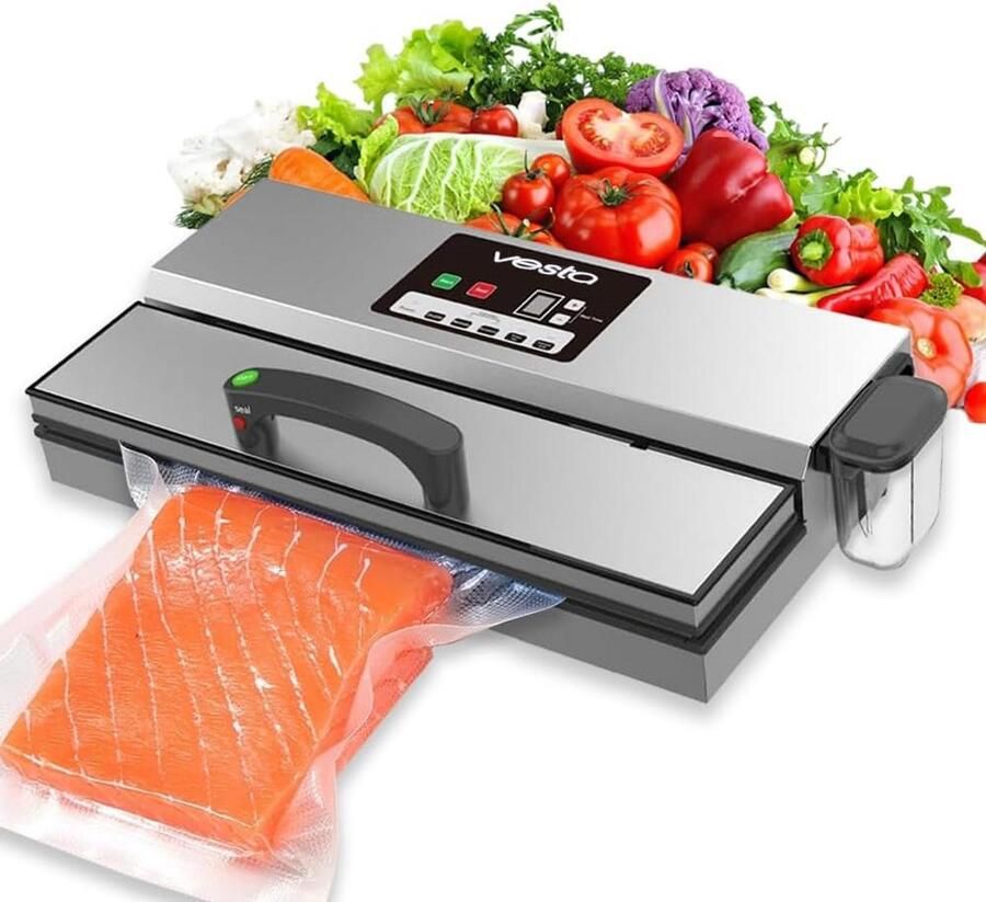 Professionele Vacuümsealer met Slimme Sluiting en Snijfunctie Zwaar Gebruik