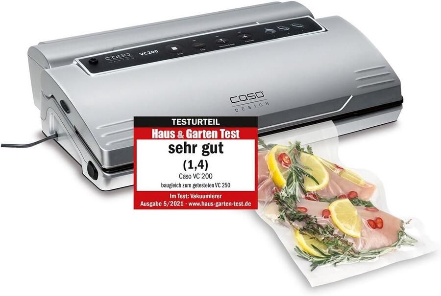 Professionele Vacuümsealer Zilver Inclusief Folierollen en App Functie