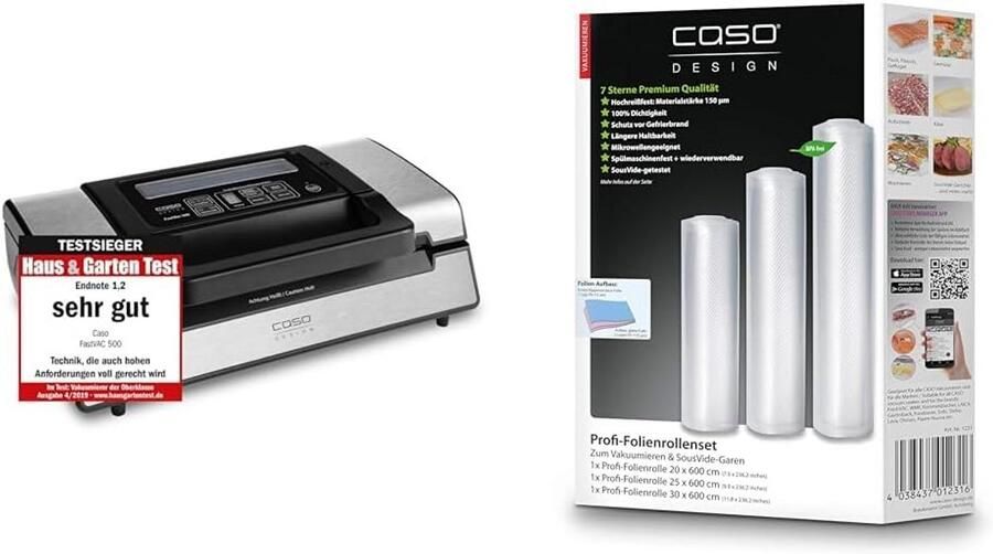 Professionele Vacuümverpakker met Folierollen Set voor Langere Versheid
