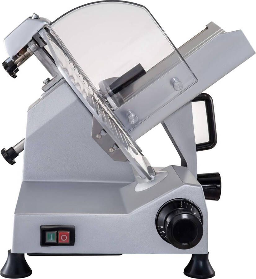 Vlees Snijmachine Professionele Dunsnijder Deli Slicer RVS Grijs
