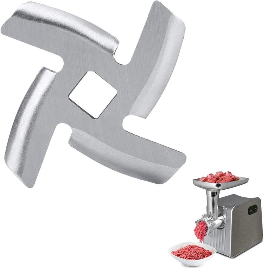 Professionele Vleesmolen Roestvrijstalen Kruisvormig Mes Reserveonderdeel Voor Vleesmolen