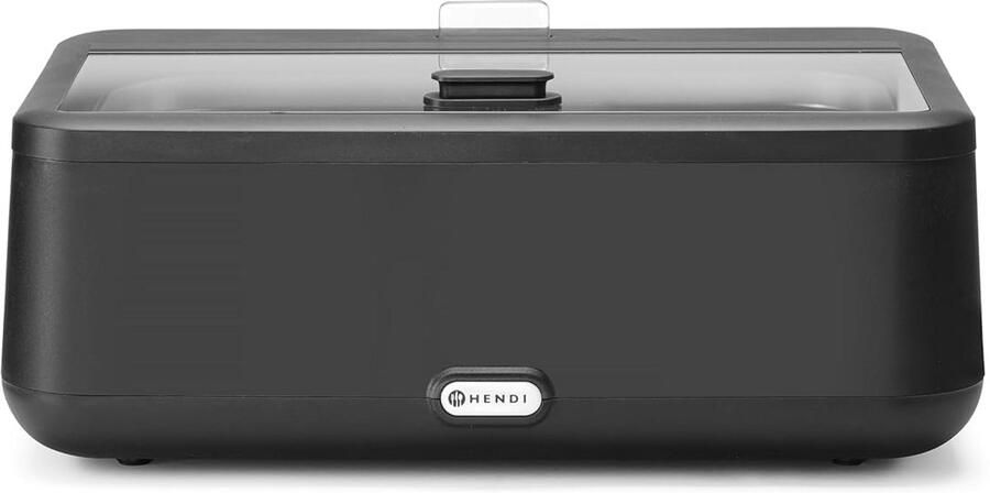 Professionele Warmhoudbak met Glazen Deksel en Digitale Temperatuurregeling