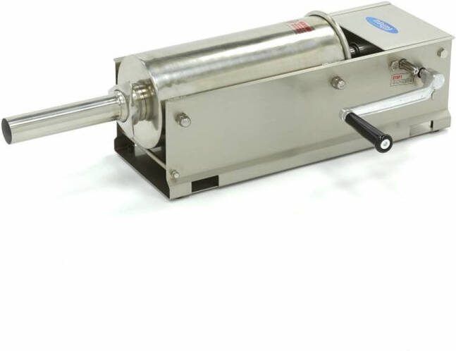 Professionele Worstenmaker 5 L Horizontaal Inclusief 4 Vulbuizen