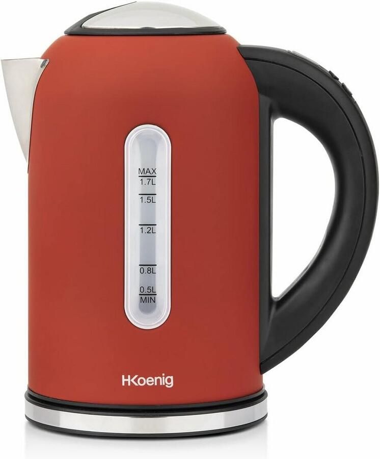 Programmeerbare Elektrische Waterkoker 1 7L met Instelbare Thermostaat en Snelkookfunctie
