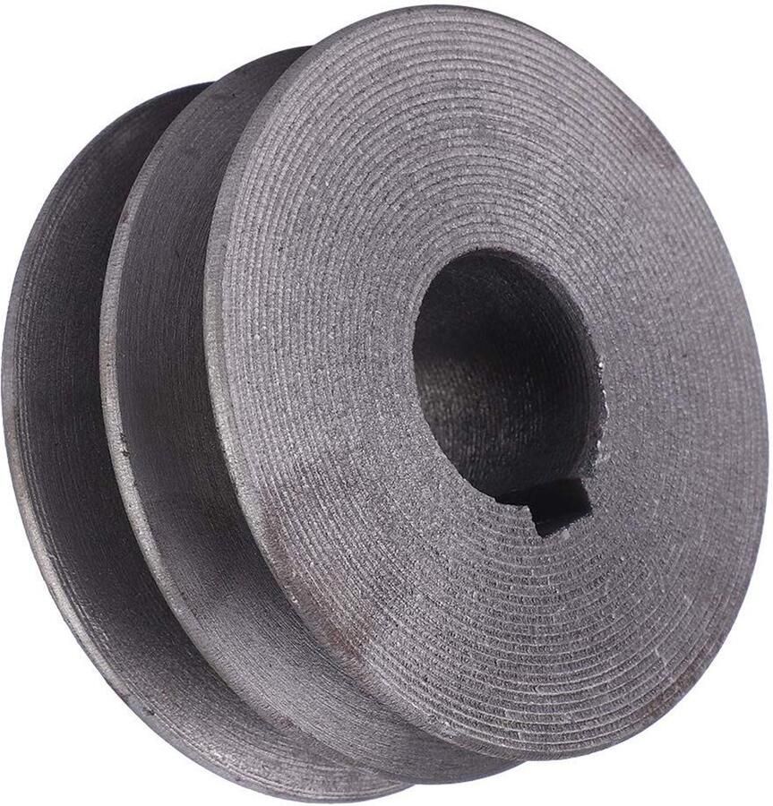 E-Ambar Stalen katrolwiel voor snijmachine 72 mm Dubbele U-groef