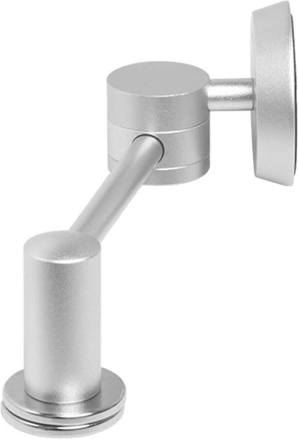Puck Screen Houder Koffiefilterhouder Espresso Barista Werkplek Organiseren Sterke Magnetische Grip 112 x 4 cm Zilver