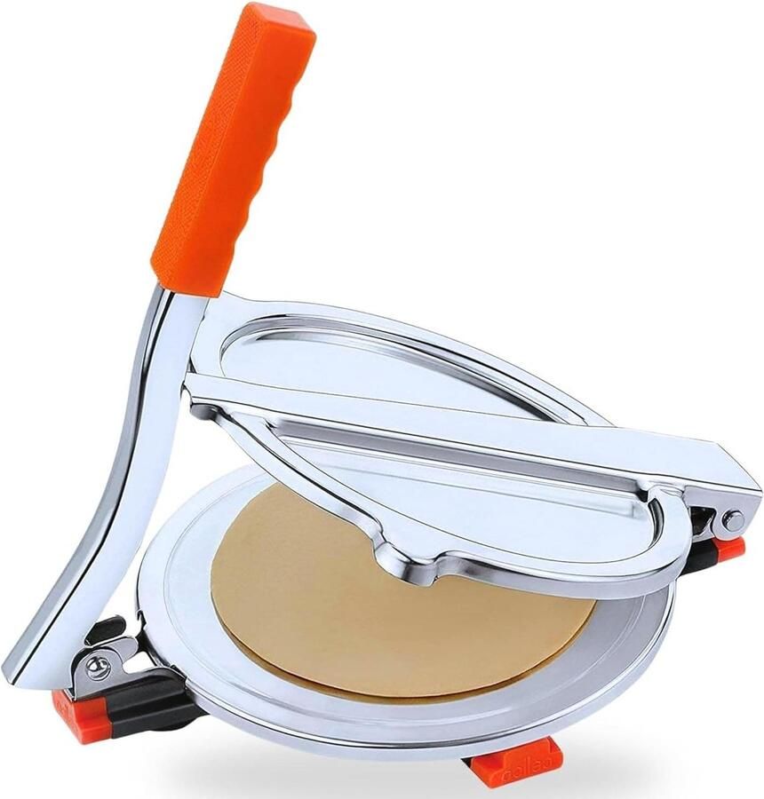 Puri Persmachine Roti Maker Keuken Gebruik Roestvrij Staal 10x10x10mm Zilver