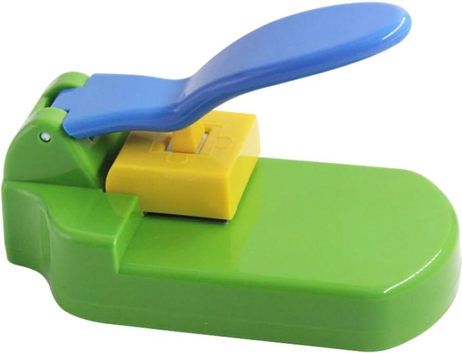 Puzzelsnijder machine Knutselgereedschap Creatief hobbyen Gladde randen 21 cm Groen