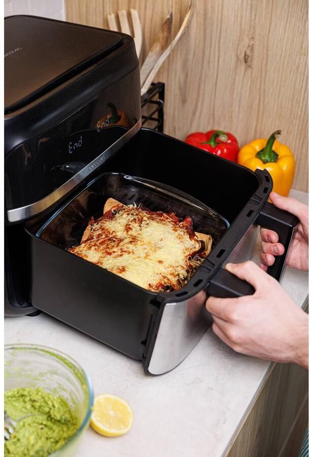 Pyrex Airfryer Ovenschaal 25x22x7 cm Vierkant