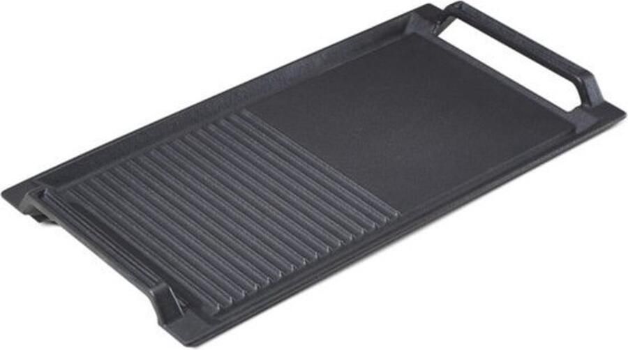 QPFO Gietijzeren grillplaat voor inductie multifunctionele braadplaat voor BBQ en keuken
